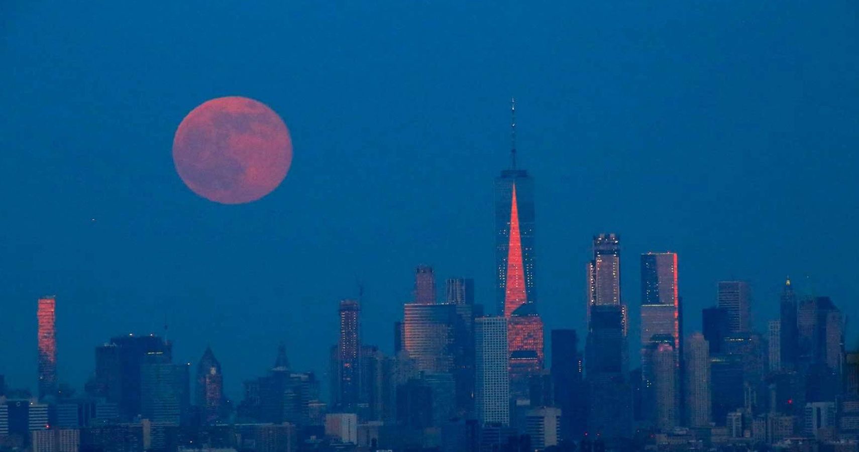 East Coasters Can Catch The Bright Red 'Strawberry Moon' On The 27th