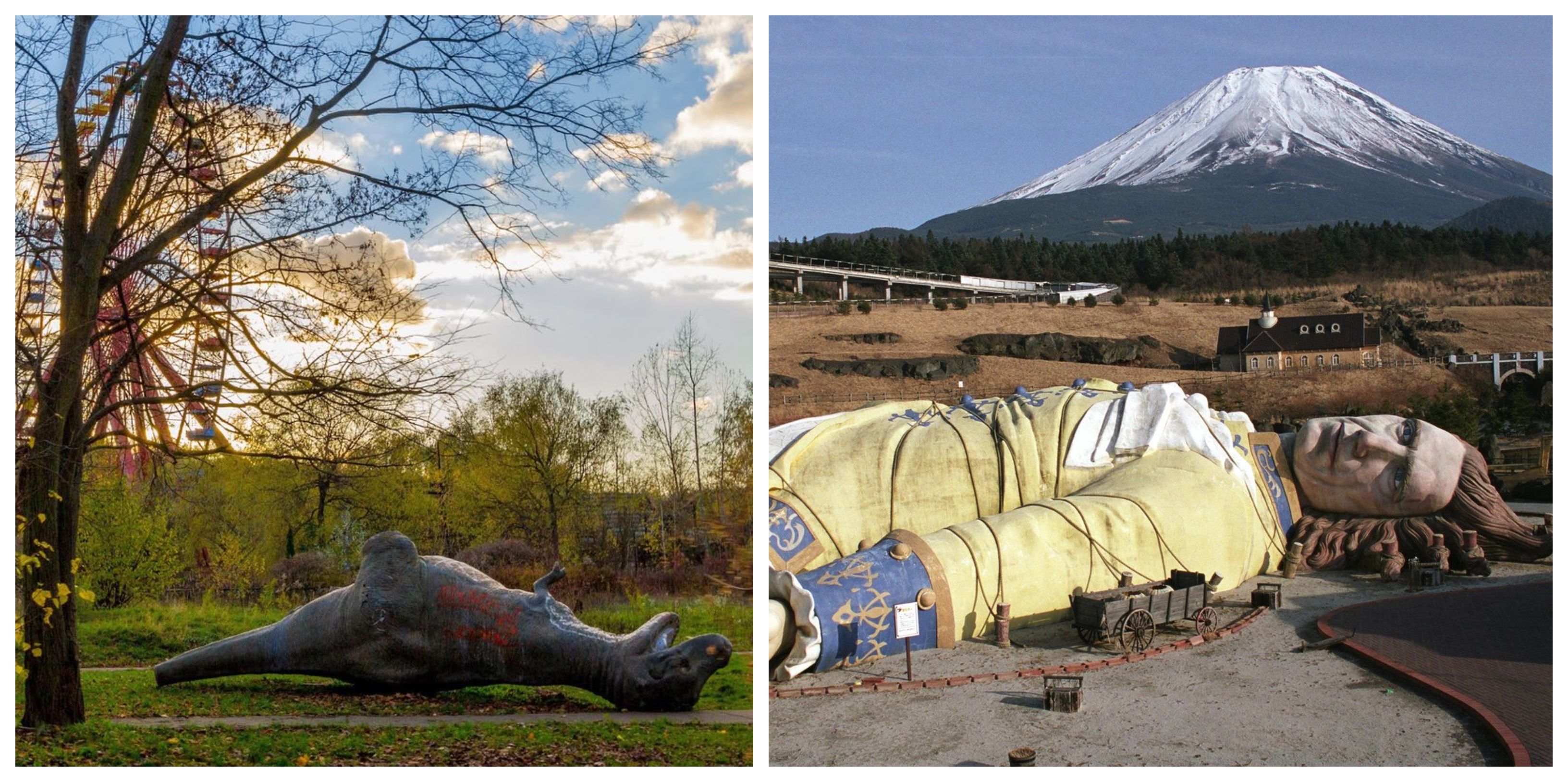 11 Strange Pictures Of Deserted Theme Parks In The U.S. (13 Around The ...