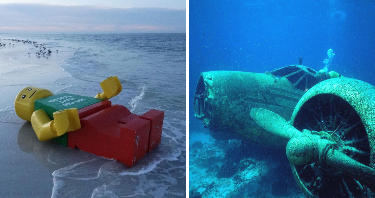 15 Pics Of Strange Things Actually Found On The Ocean Floor (10 On