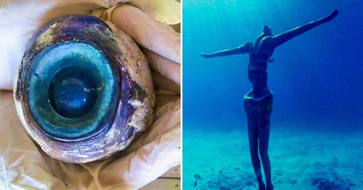 25 Images Of Strange Things Underwater (That Definitely Don't Belong There)