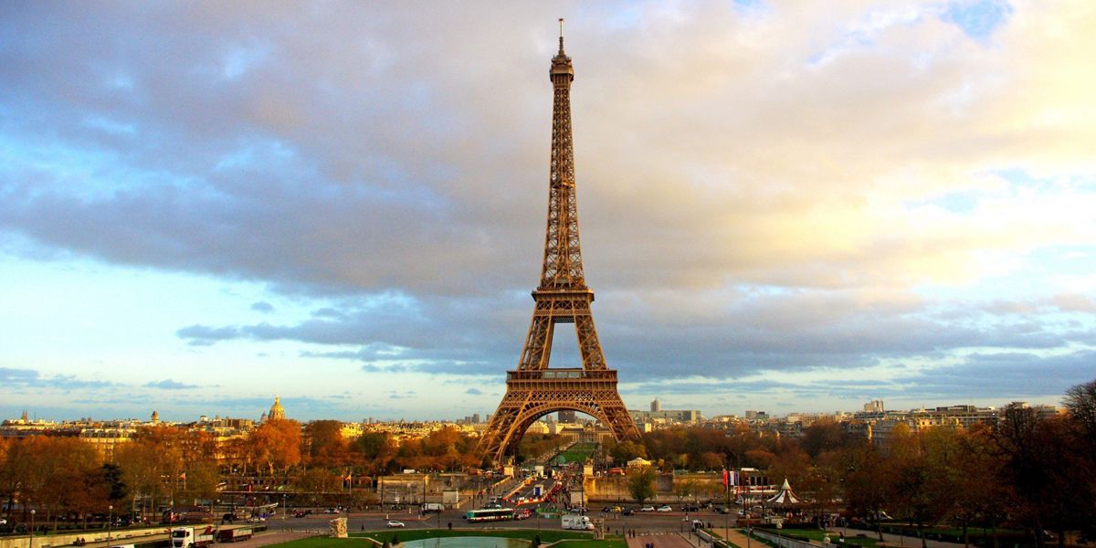 Tall Eiffel Tower