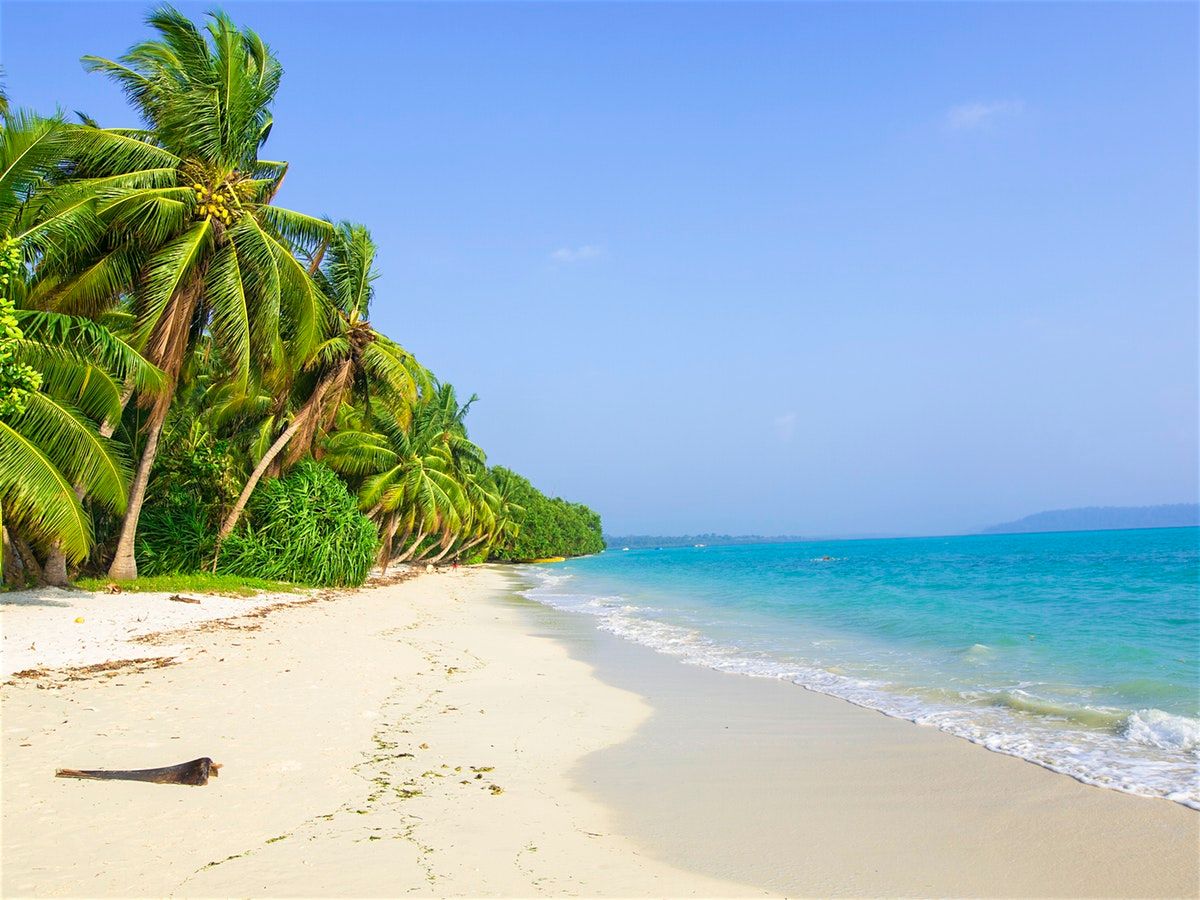 Indian Ocean island of Havelock also known as Swaraj Deep.