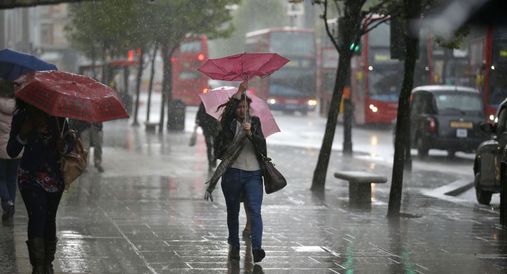 raining in london