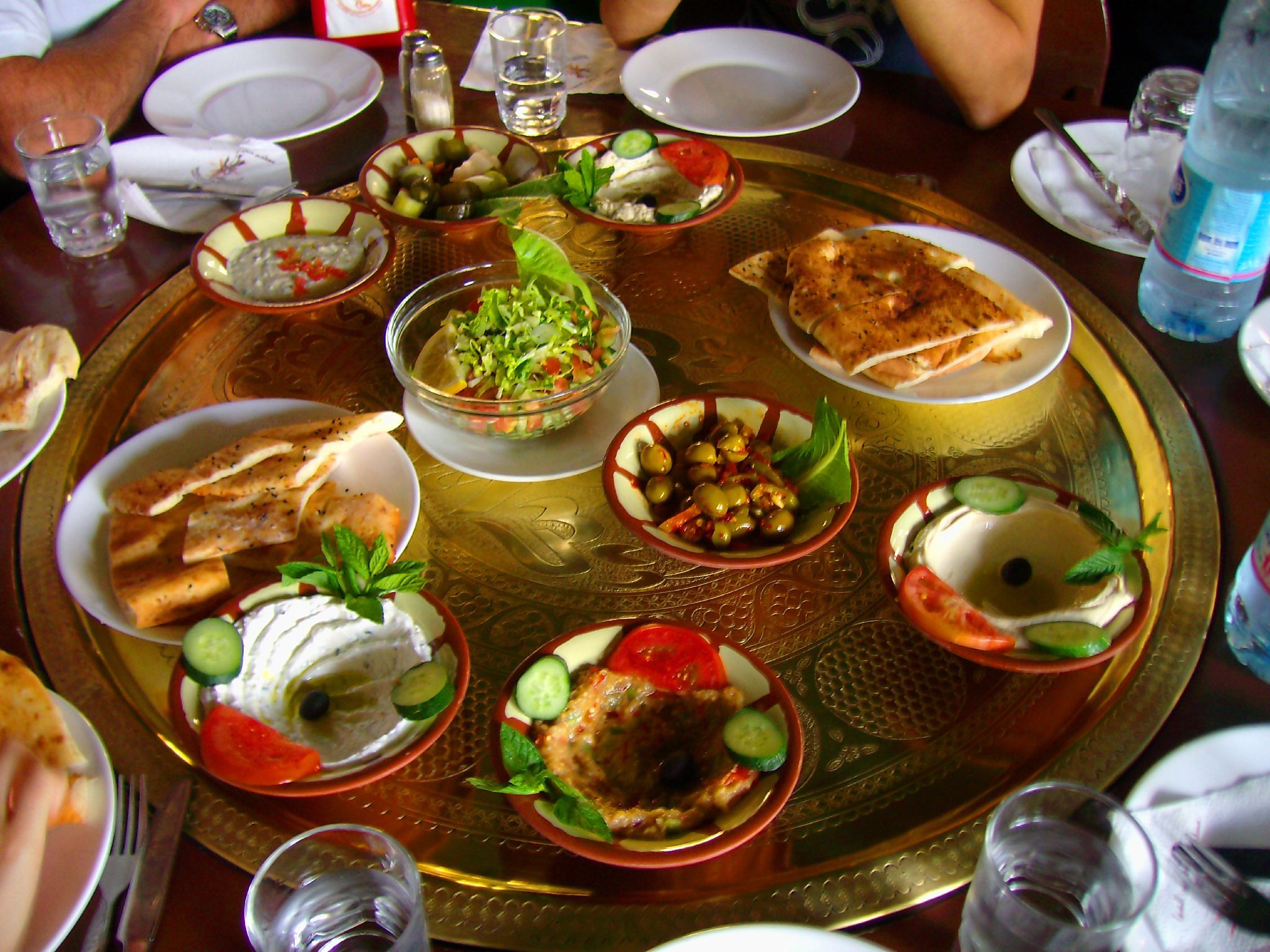 meze from turkey is a traditional appetizer