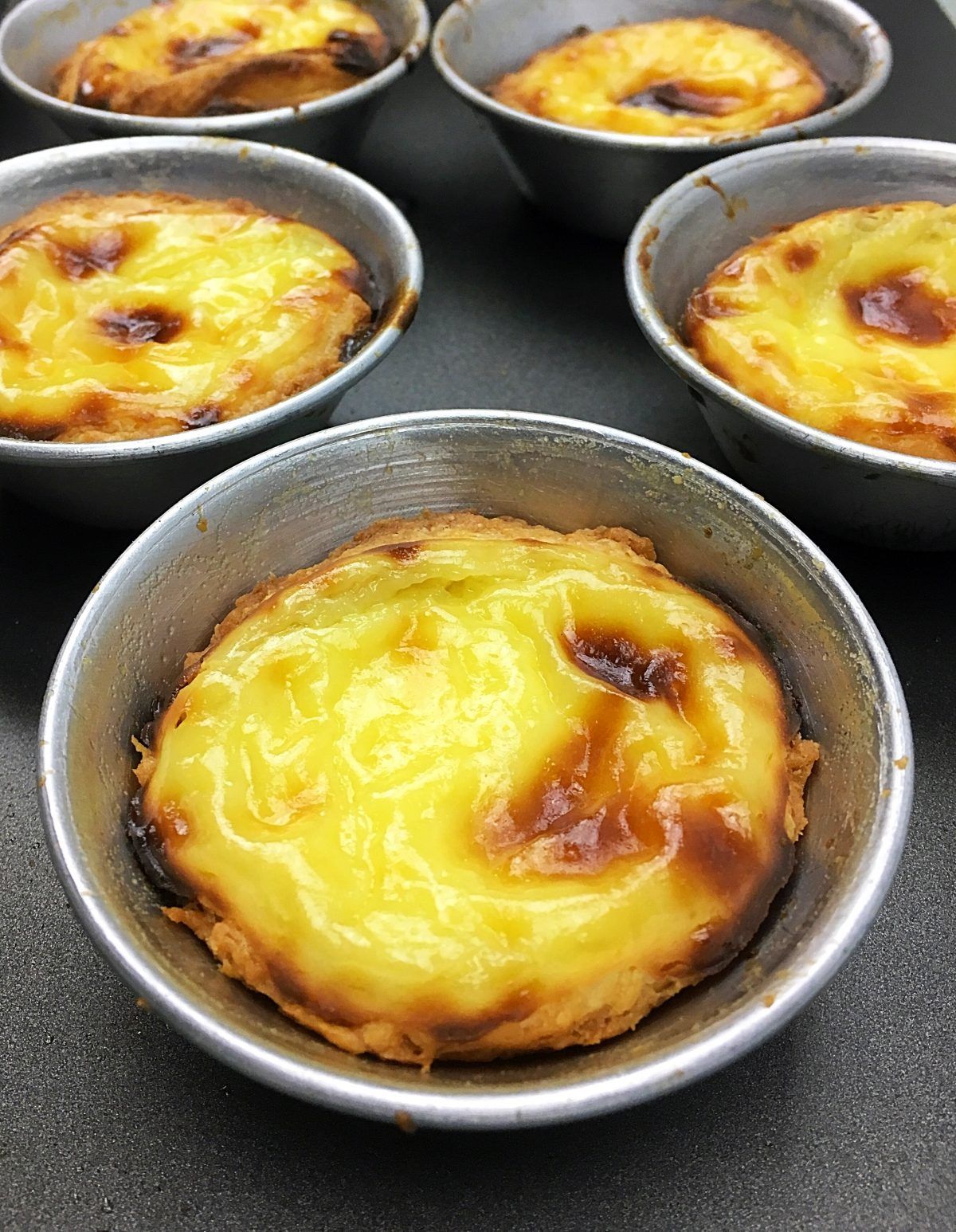 a traditional pastry is pastel de nata from portugal