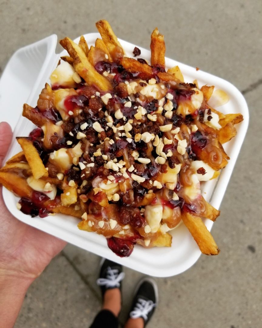 canada is famous for its cheesy poutine 