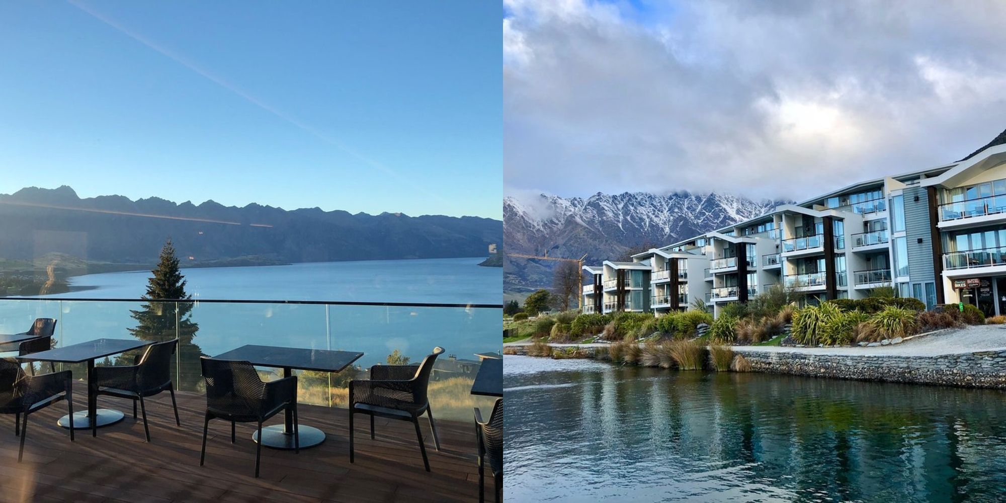 views of lake mountains new zealand hotels