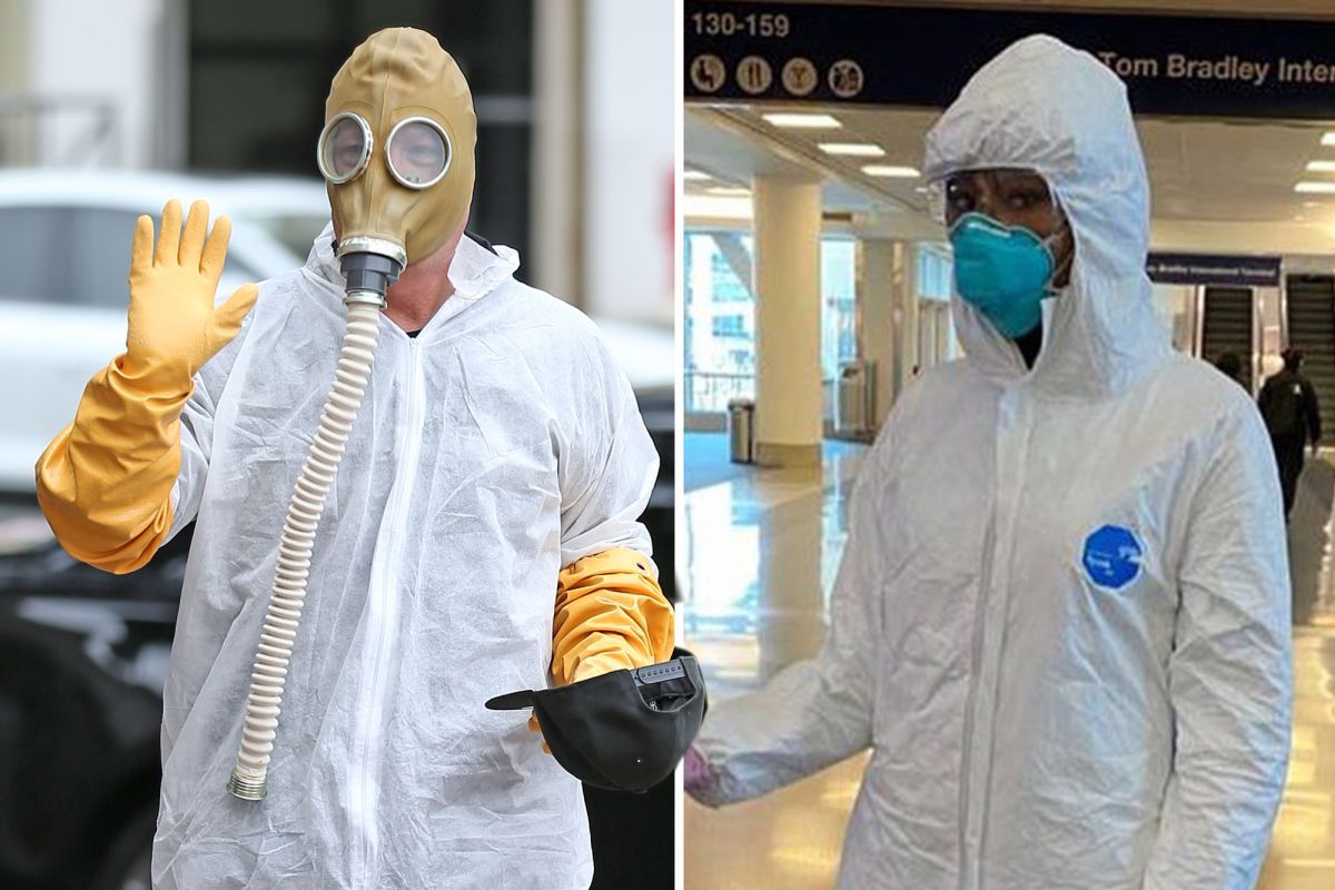 Celebrities Wearing Safety Suits