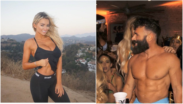 Dan Bilzerian quente com a namorada Lindsey Nicole Pelas