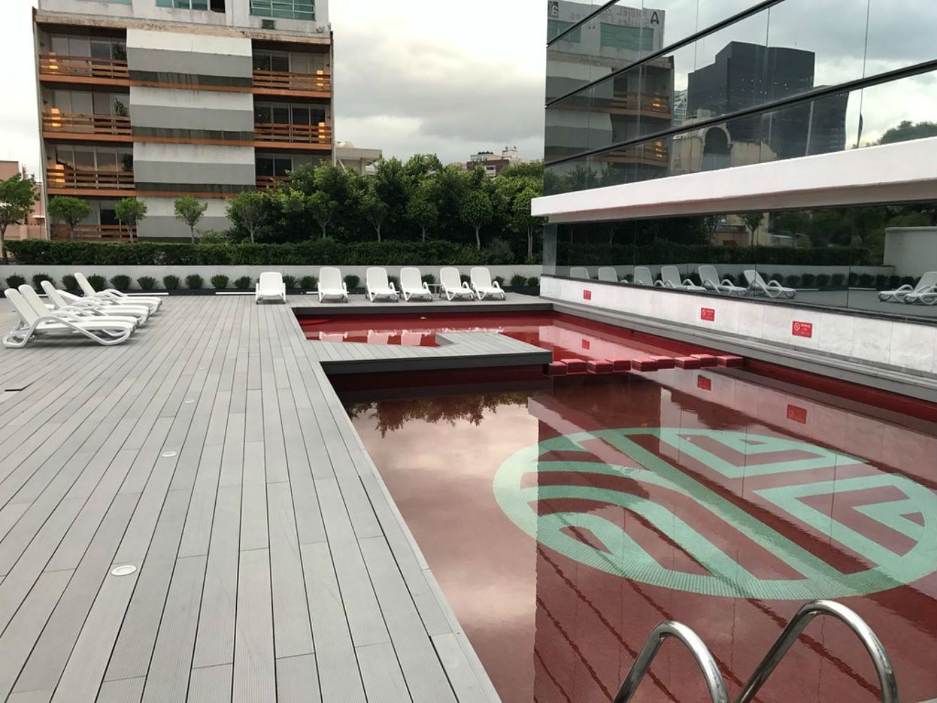 mexico city rooftop pool