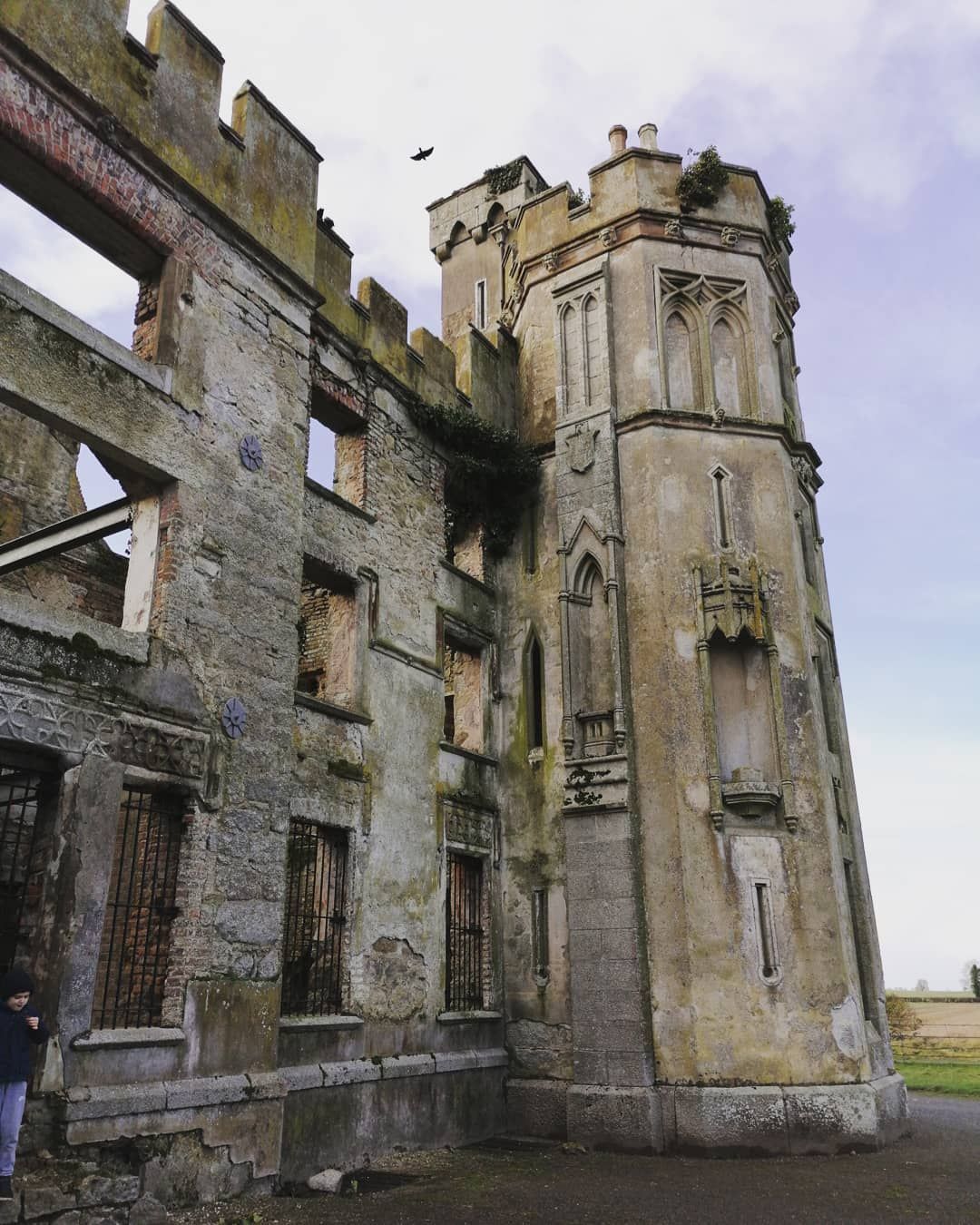 Old castle in Ireland