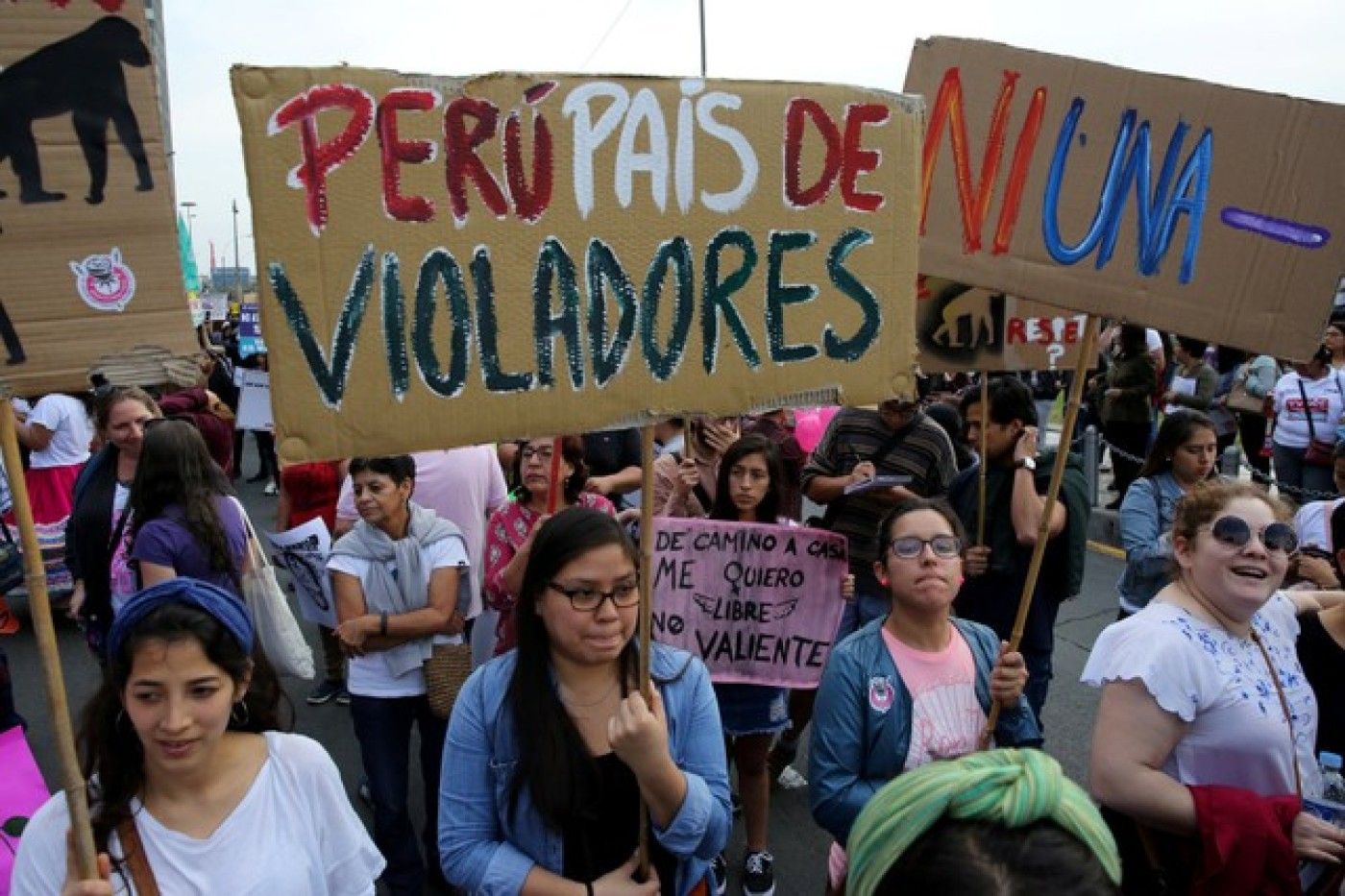Protest in Peru