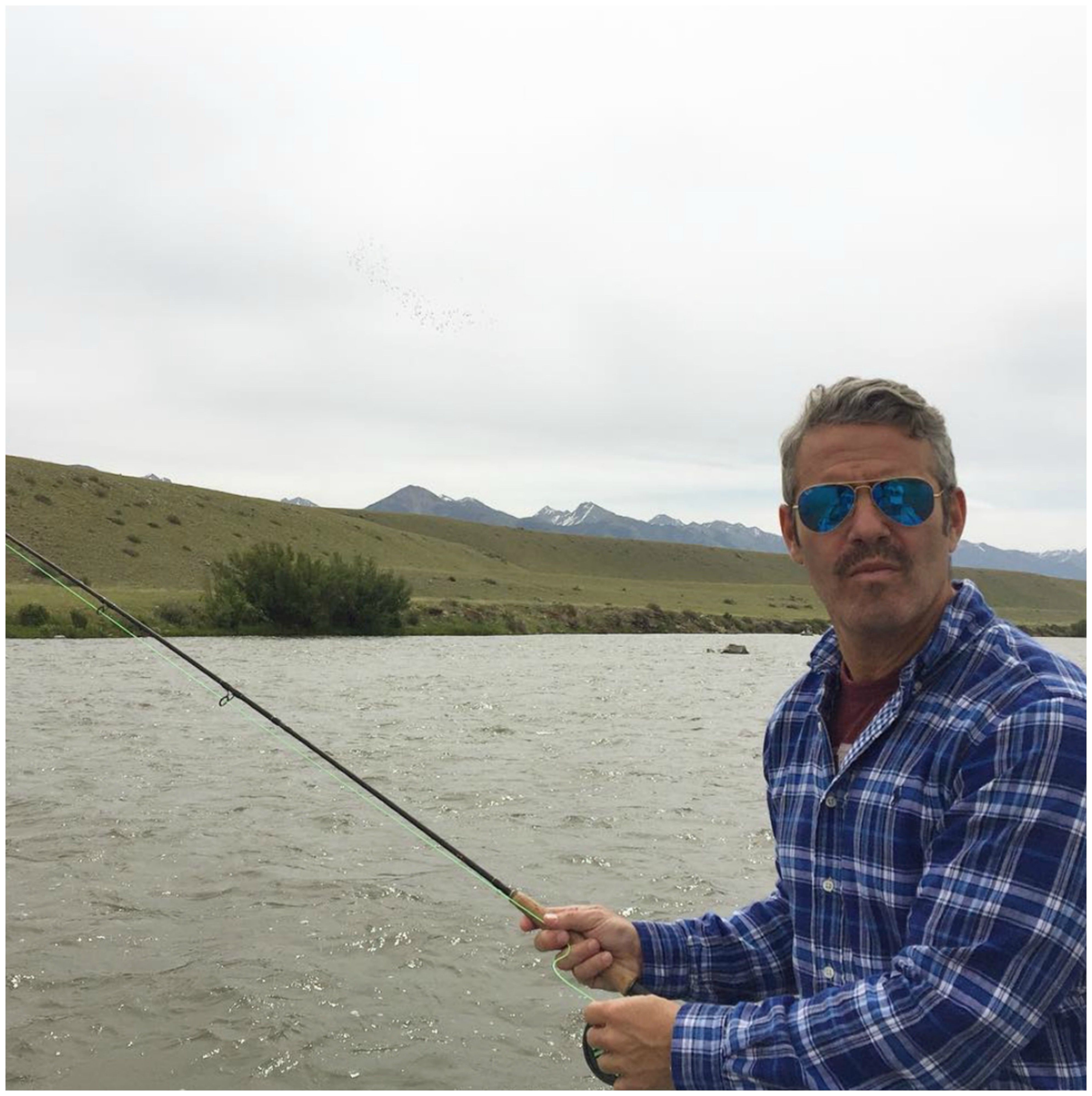 Fly Fishin' With Andy Cohen On The Madison River In Montana