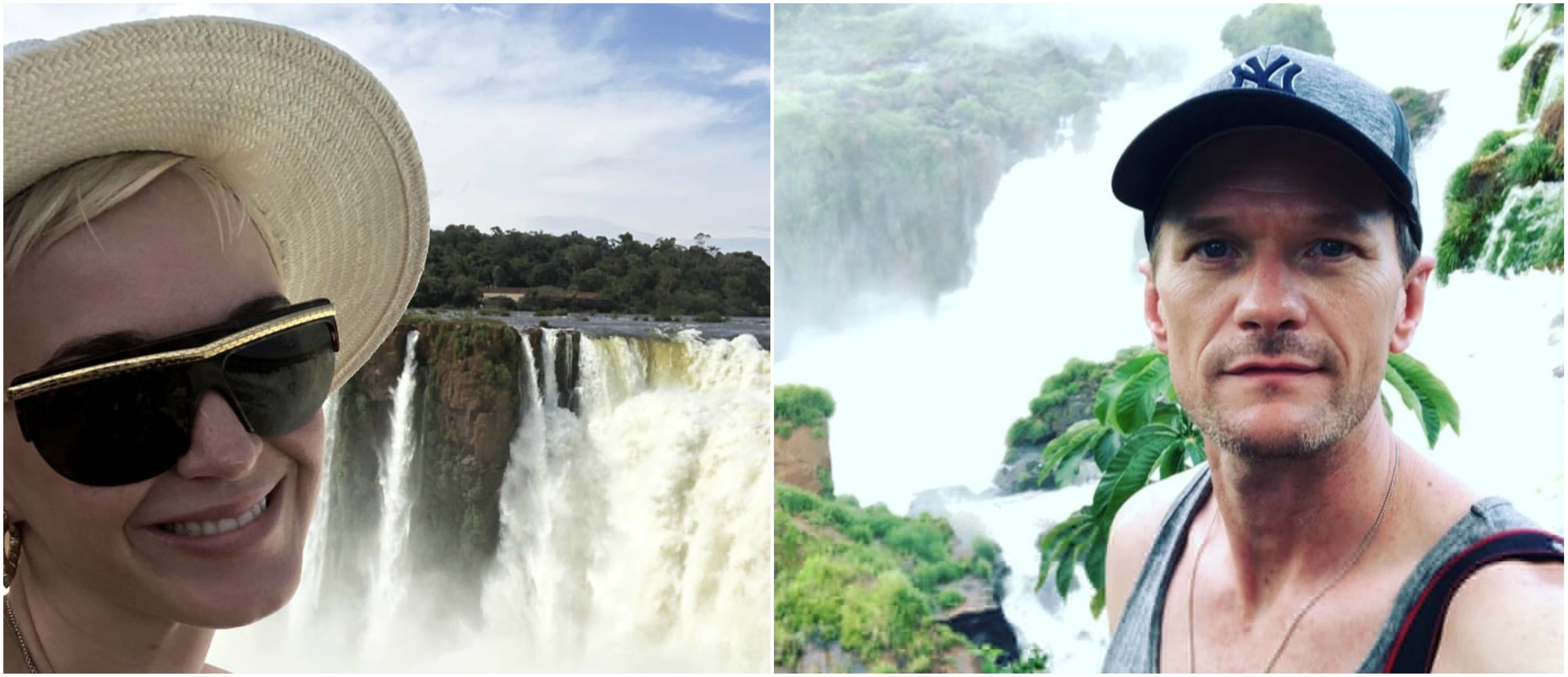 Iguazu Falls in Argentina with Katy Perry and Neil patrick Harris