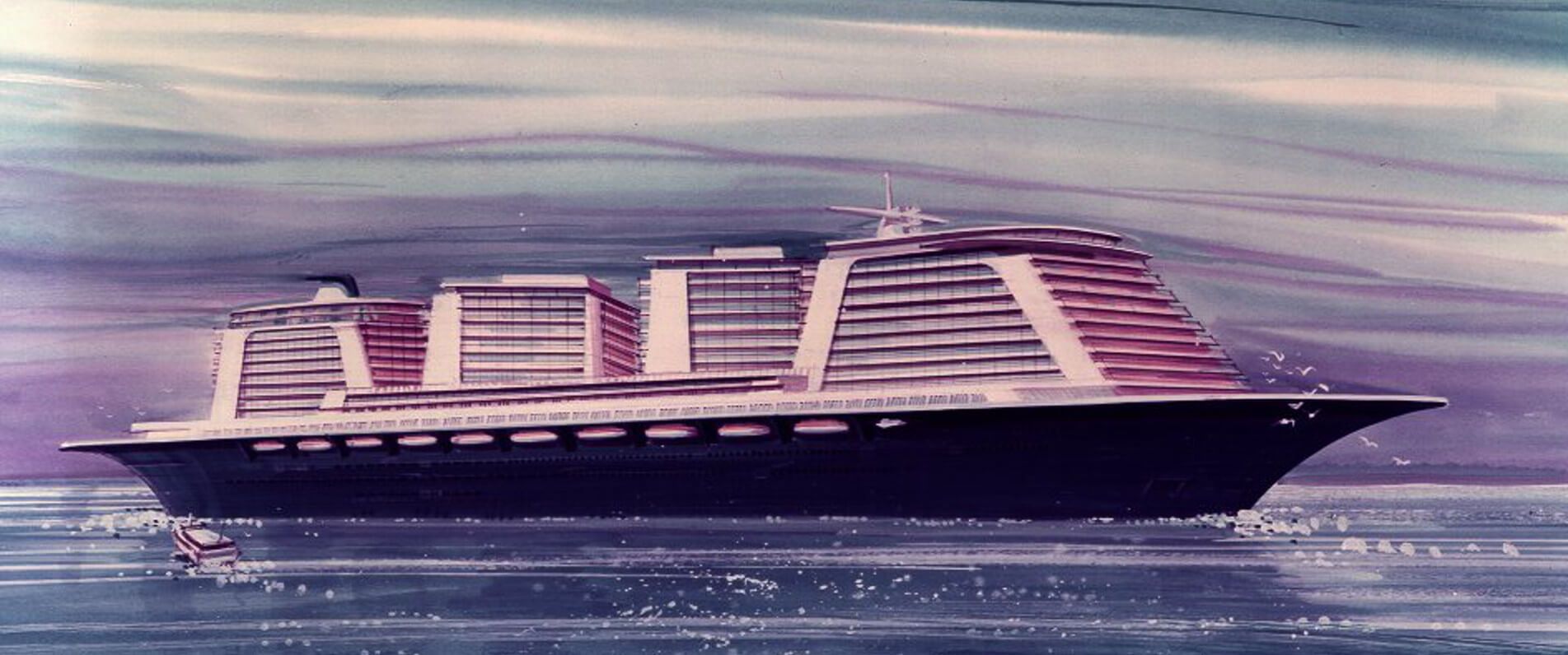 conceptual design of new cruise ship