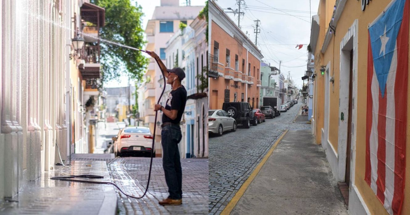 the empty streets of puerto rico