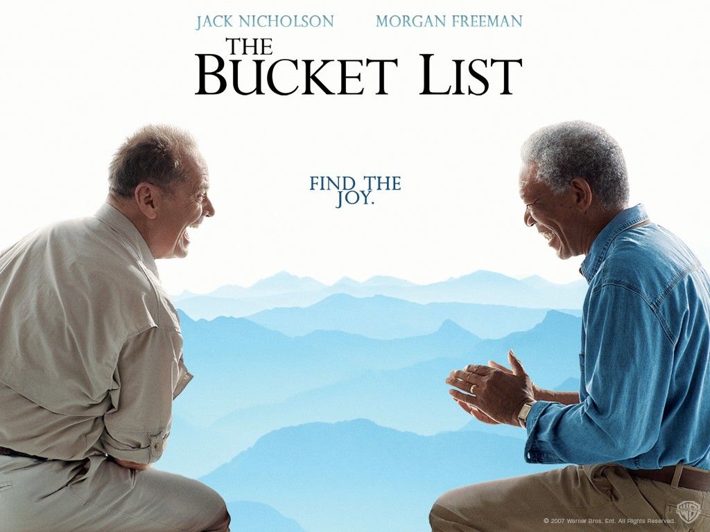 the cover of the bucket list