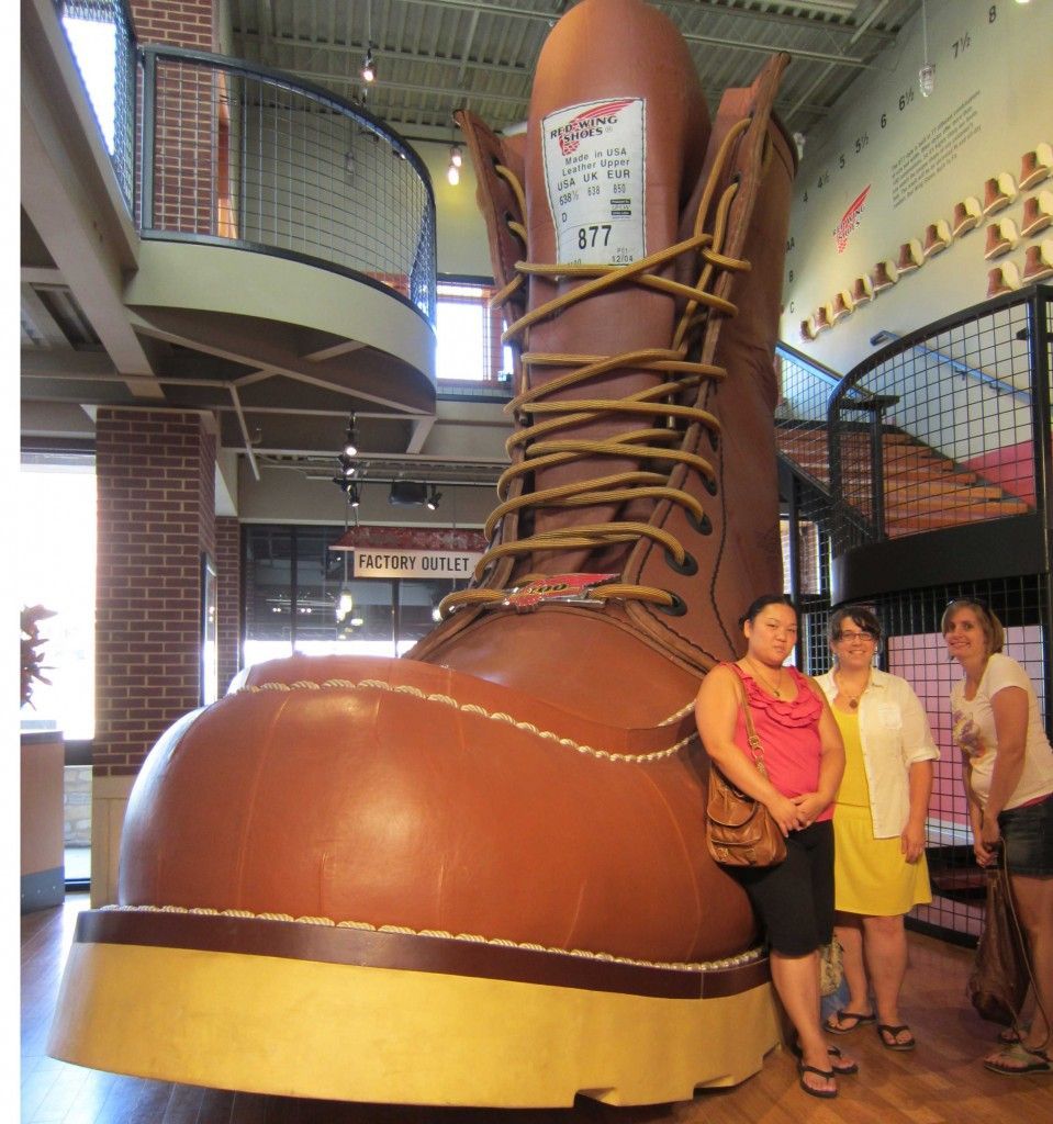 the worlds biggest boot in minnesota