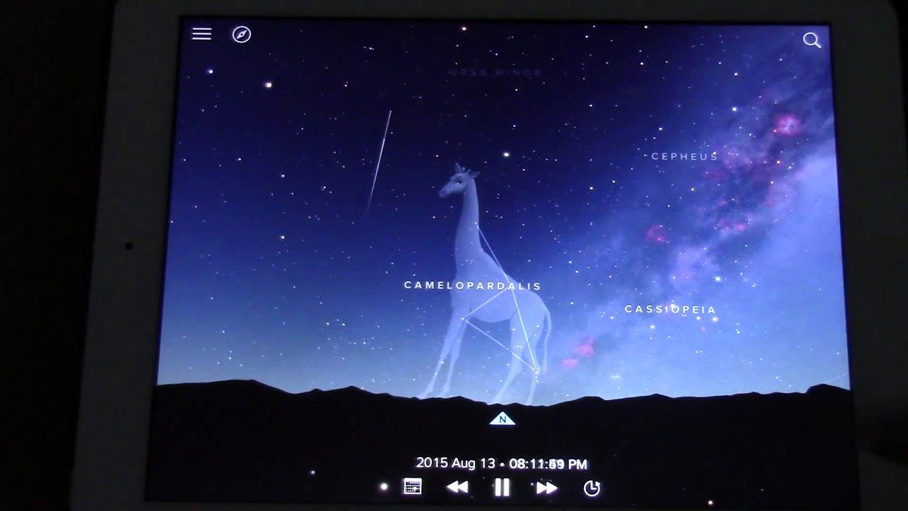 a stargazing app