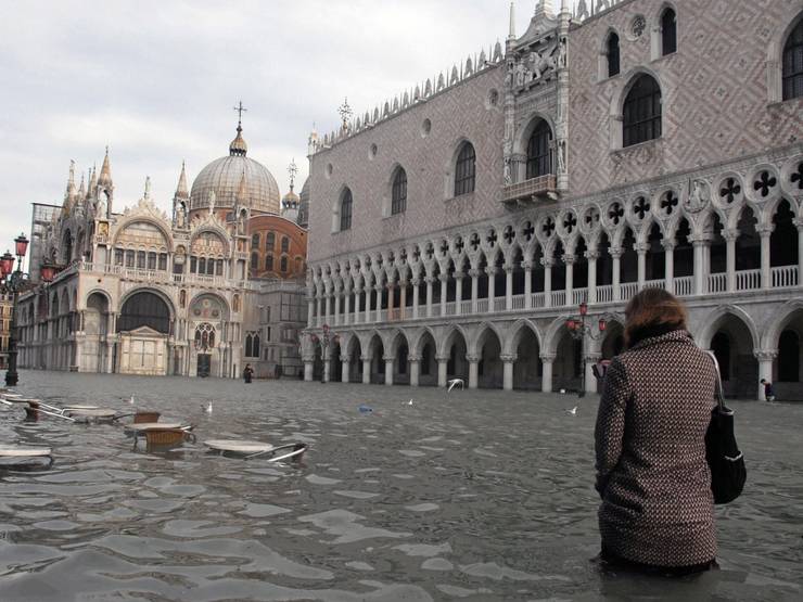 overstromingen in Venetië