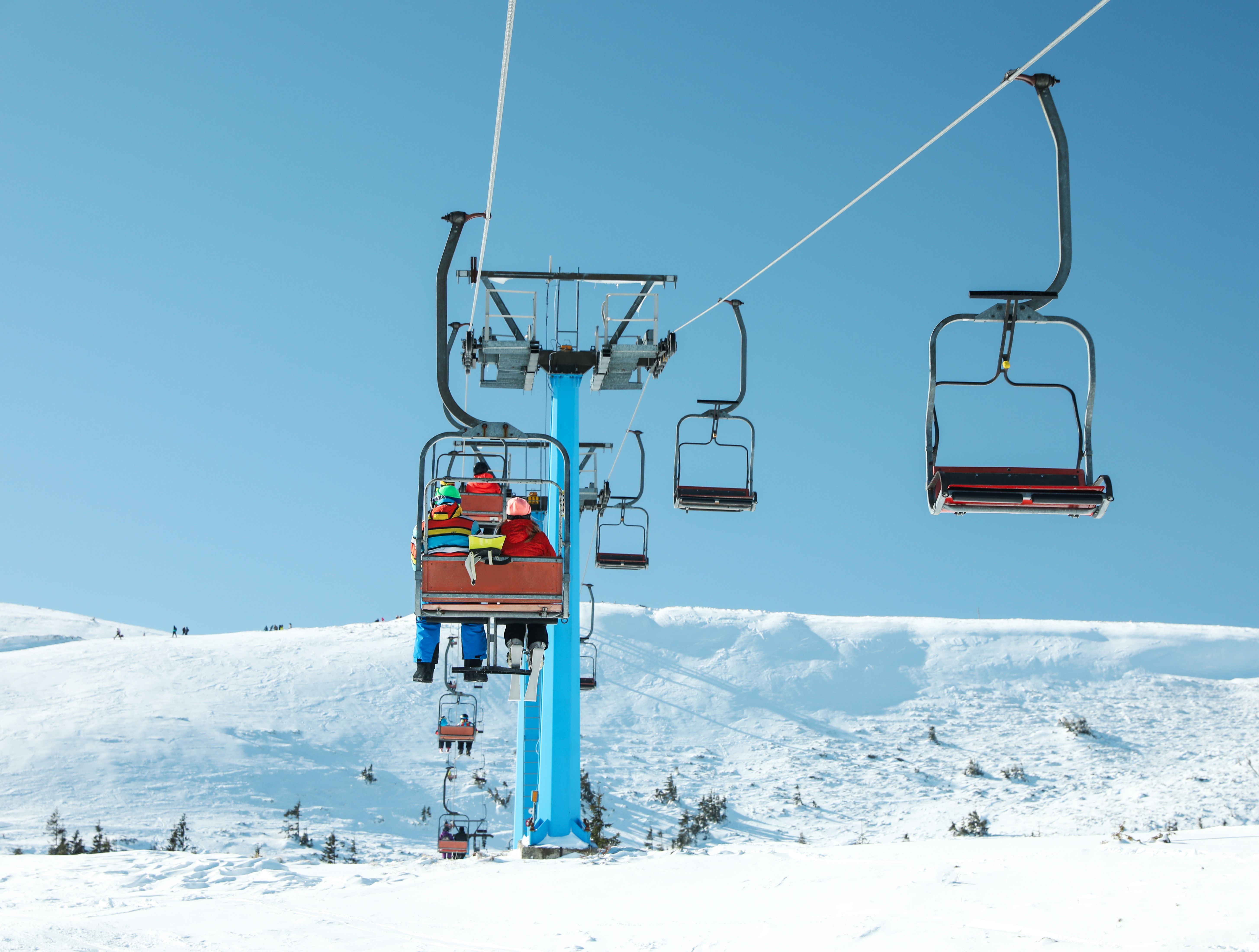 a ski lift