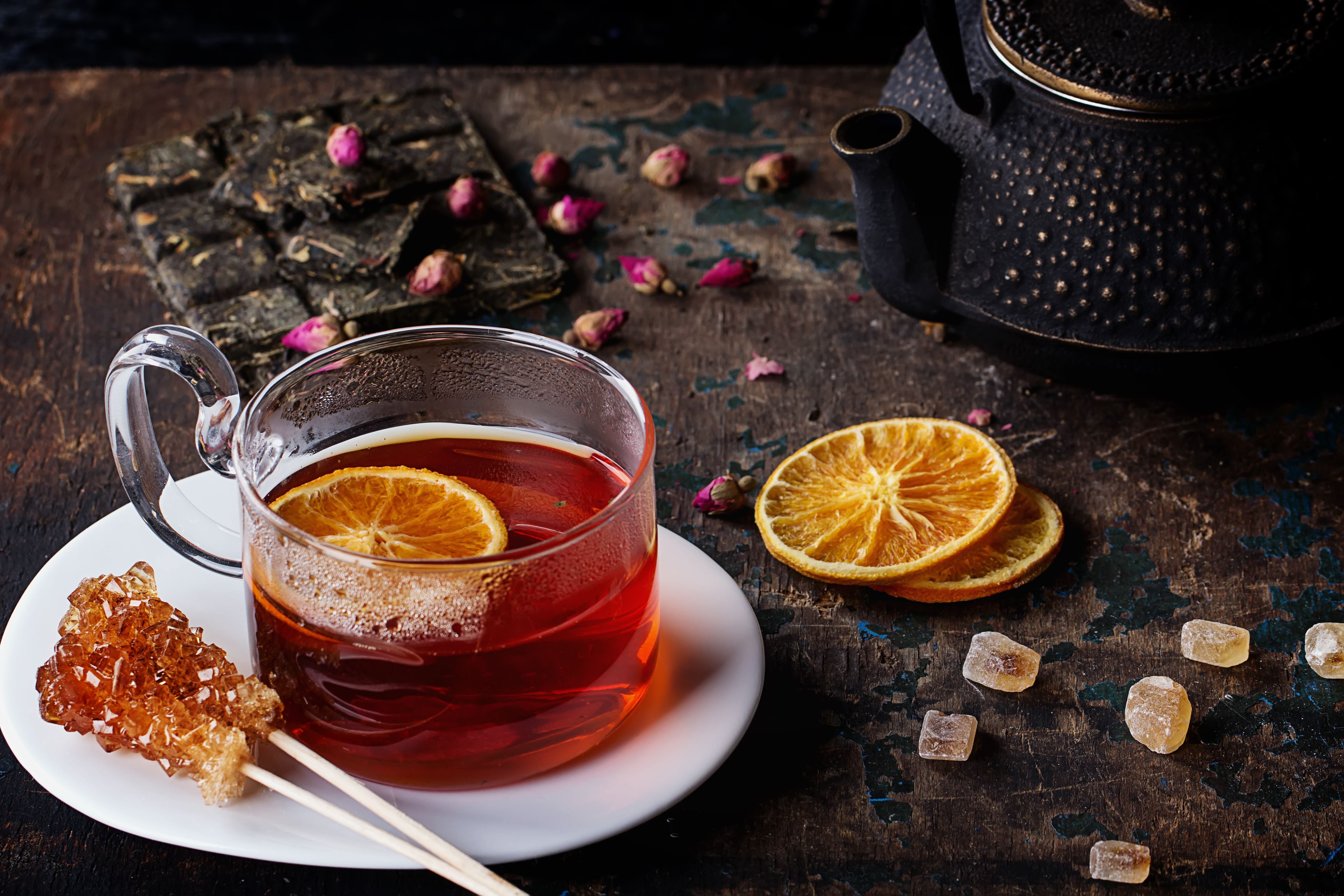 rooibos tea with orange
