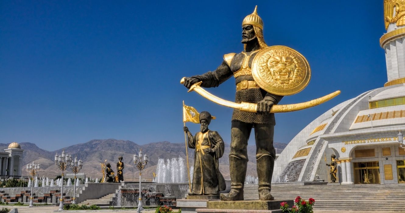 Statues In Ashgabat