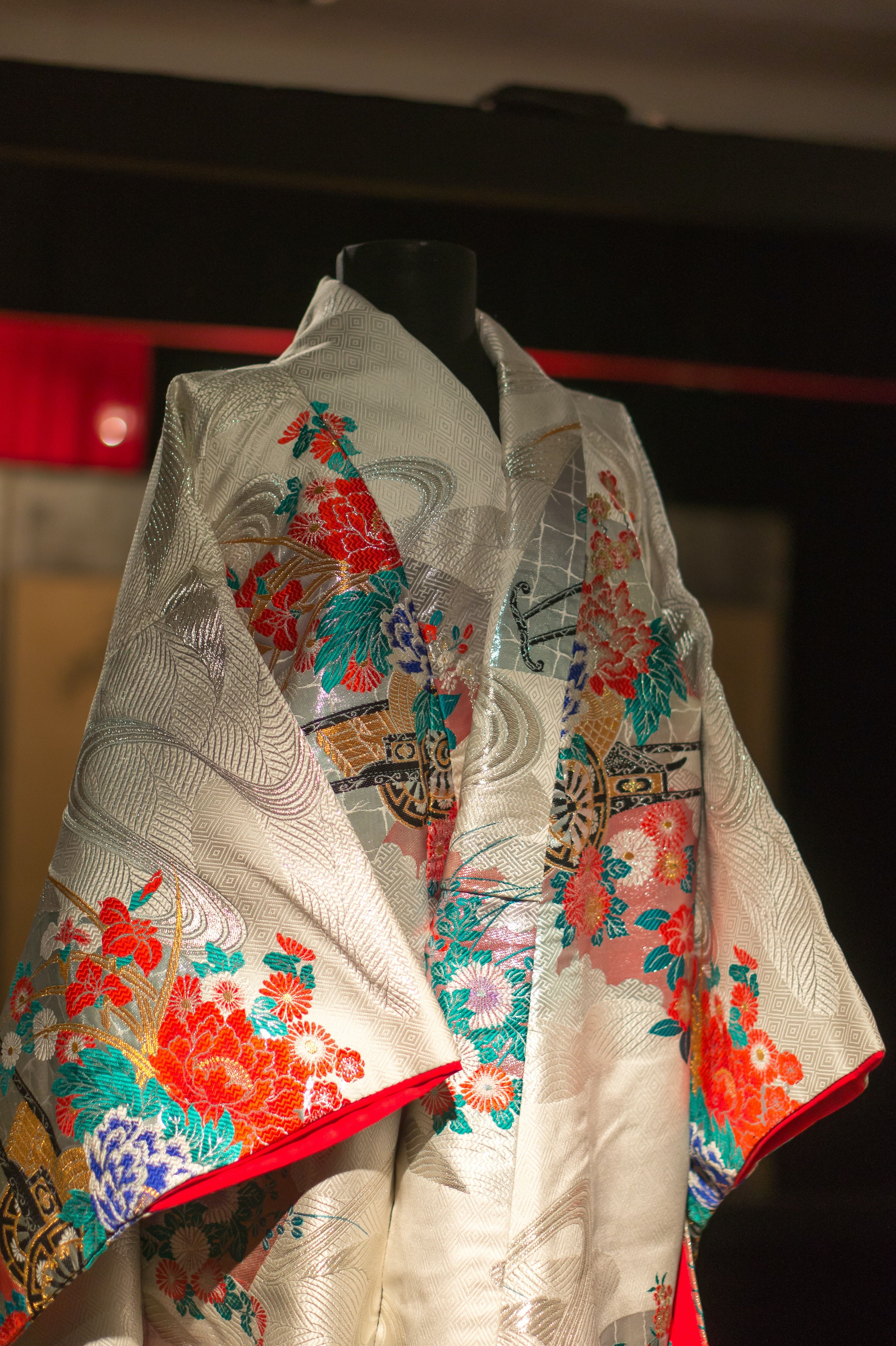 kimono hanging up