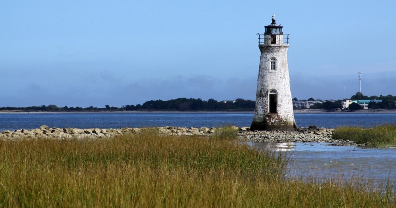 Cockspur Island Lighthouse near Savannah, Georgia