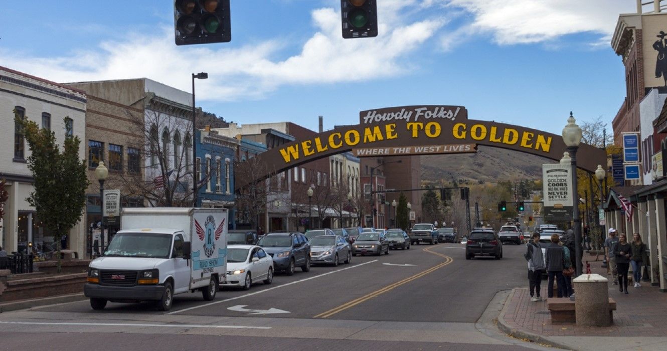 Golden Colorado Main Street