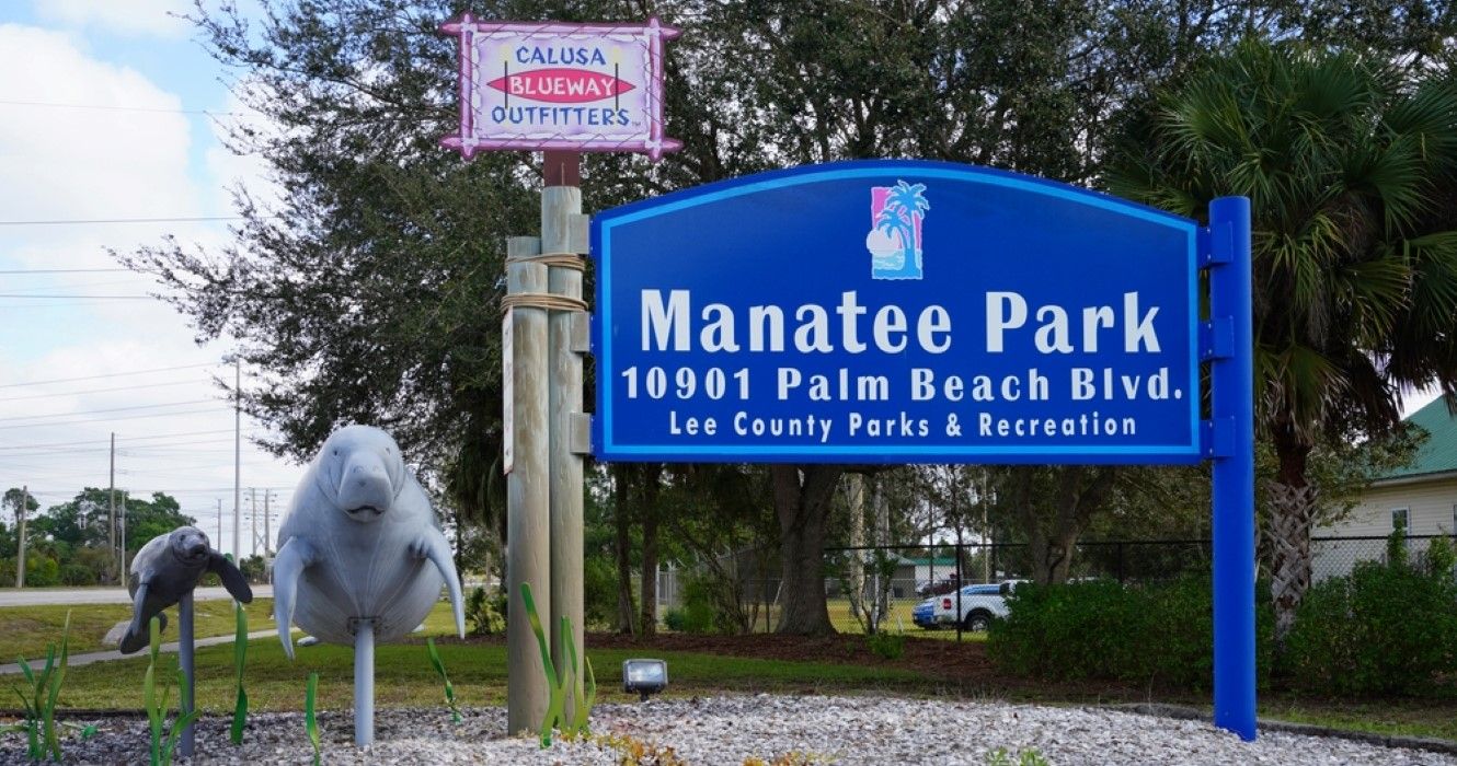 Manatee Park in Fort Myers, Florida