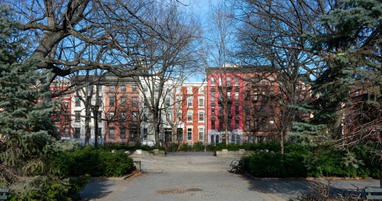 Tompkins Square Park in the East Village of New York City