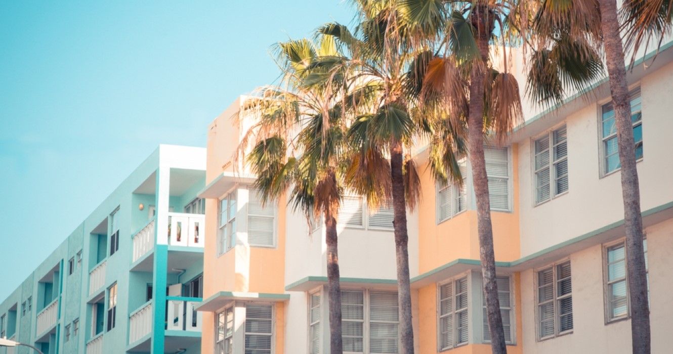 Art Deco style architecture, South Beach, Miami