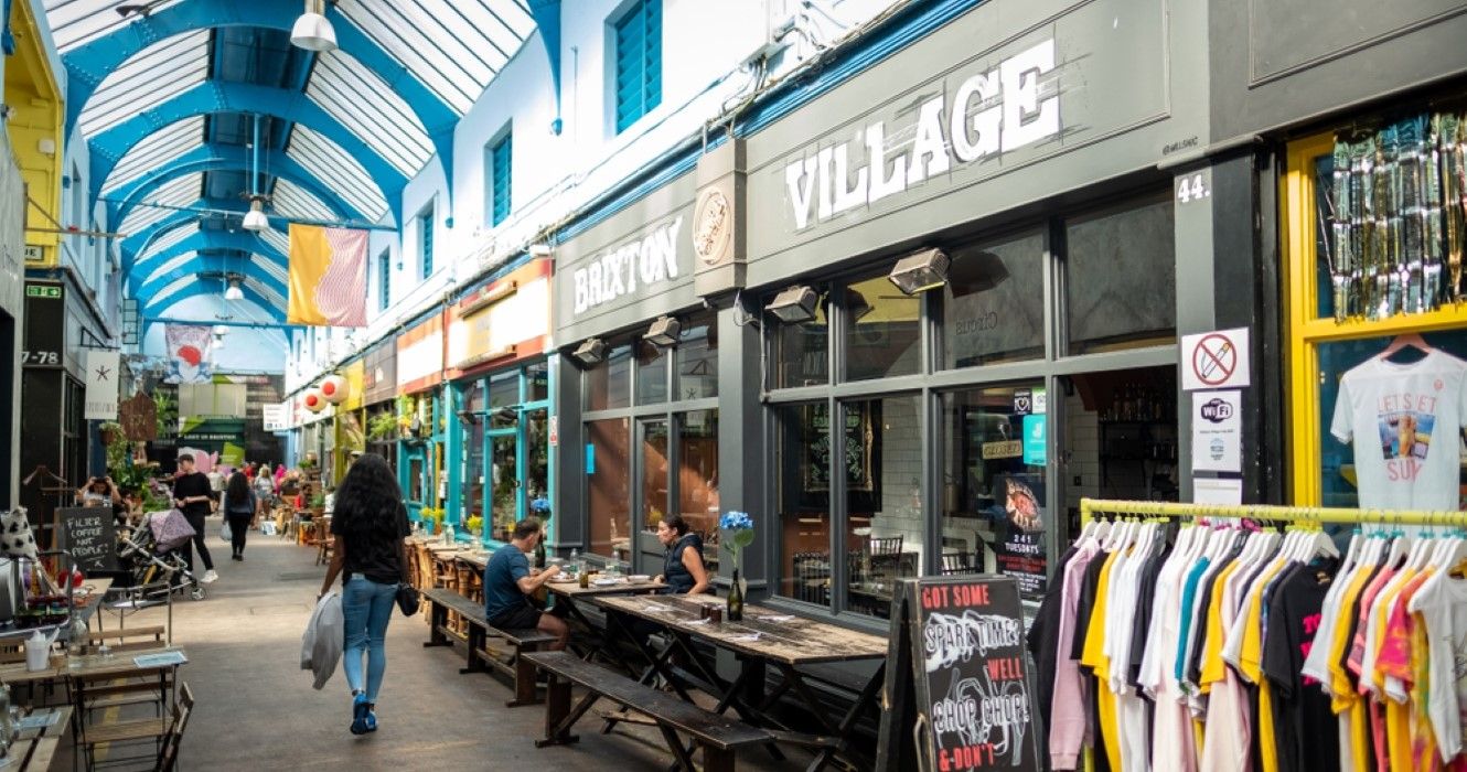 Brixton Village, part of Brixton Market, London