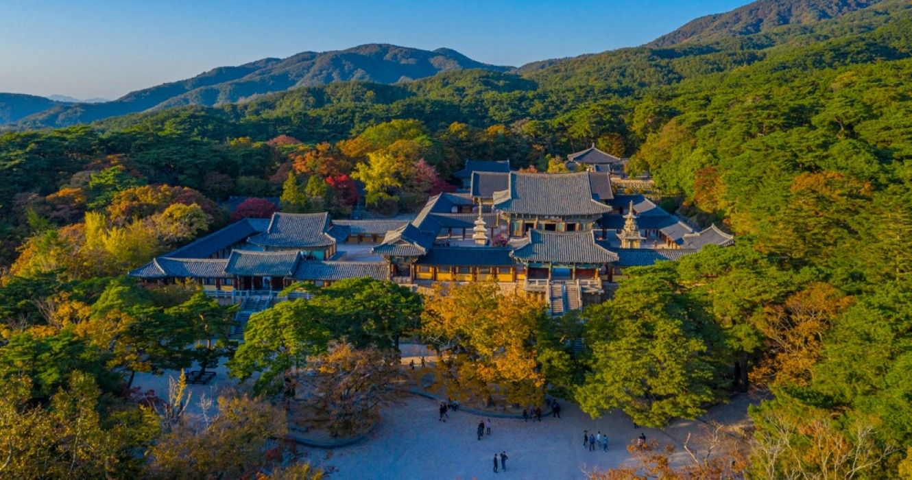 Bulguksa temple near Gyeongju, South Korea