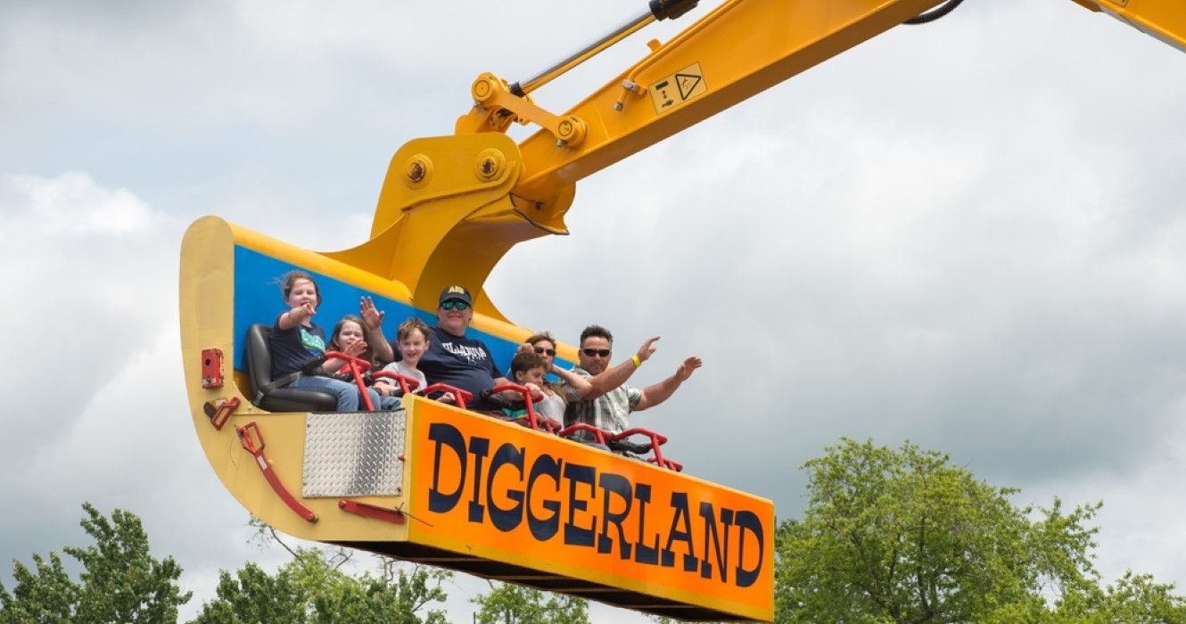 The construction-themed amusement park known as Diggerland