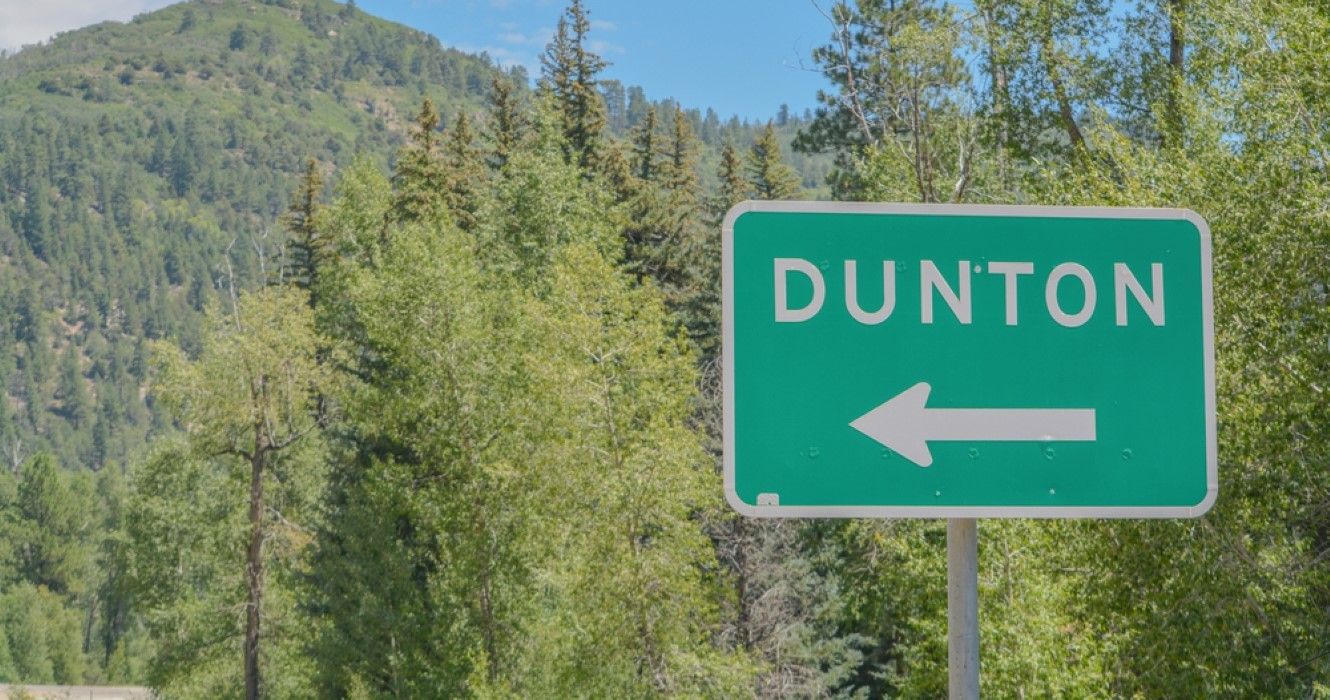 Dunton sign, Colorado