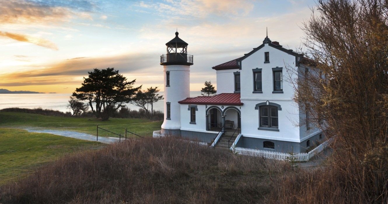 Fort Casey State Park near Coupeville on Whidbey Island, Washington