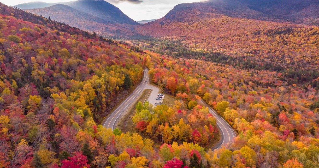 Kancamagus Highway in New Hampshire