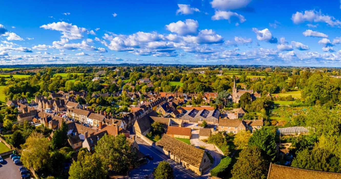 Lacock in Somerset, England