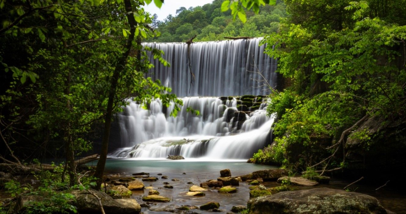 Mirror Lake Waterfall, Arkansas