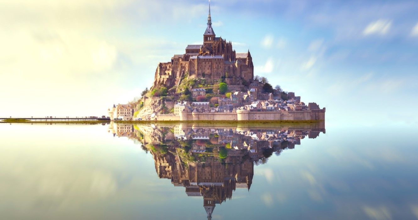 Mont Saint Michel Brittany, França