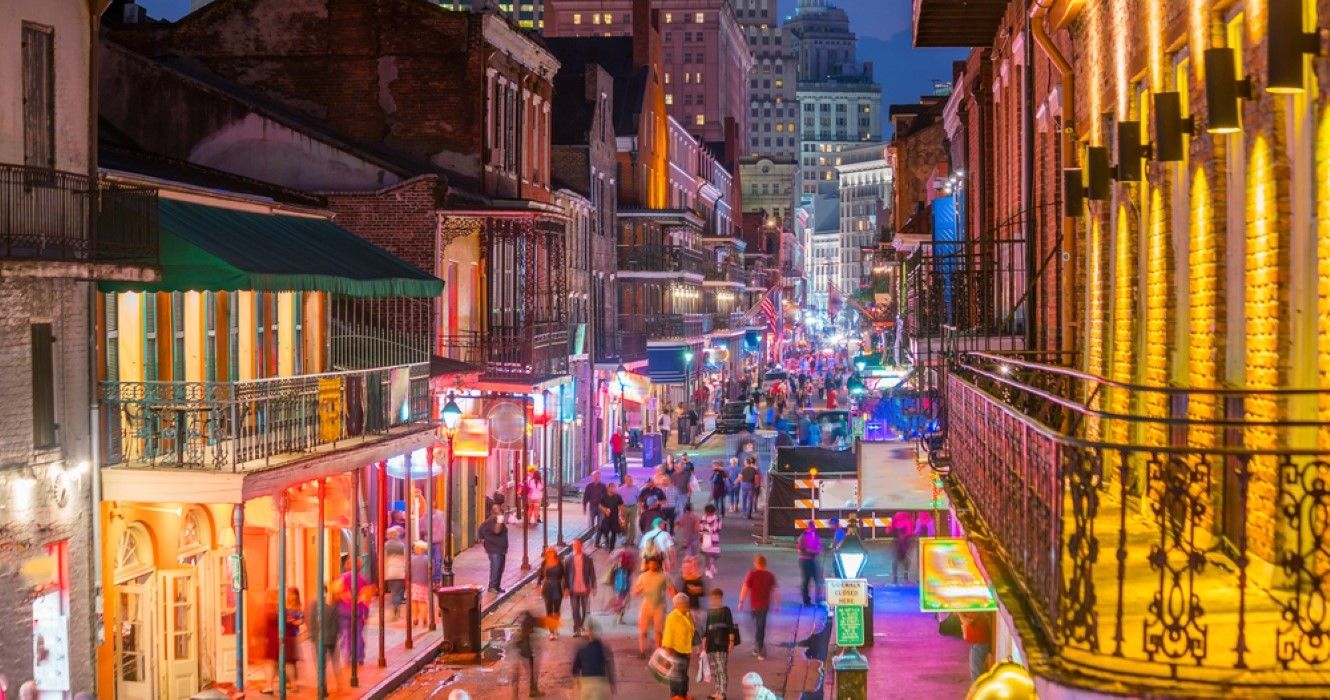 Night fun in the French Quarter, New Orleans