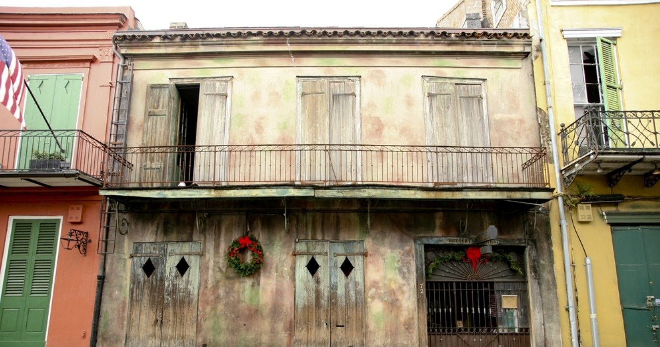 Preservation Hall in the French Quarter of New Orleans