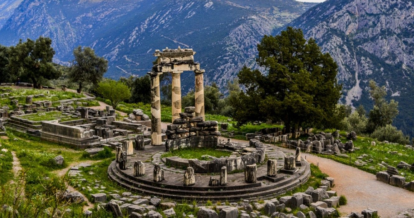 Sanctuary of Athena, Delphi, Greece