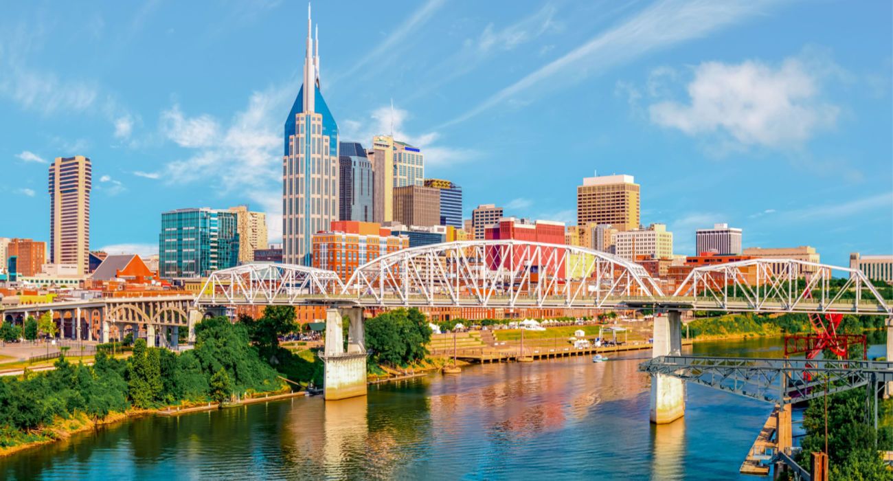 Scenic view of Nashville, Tennessee
