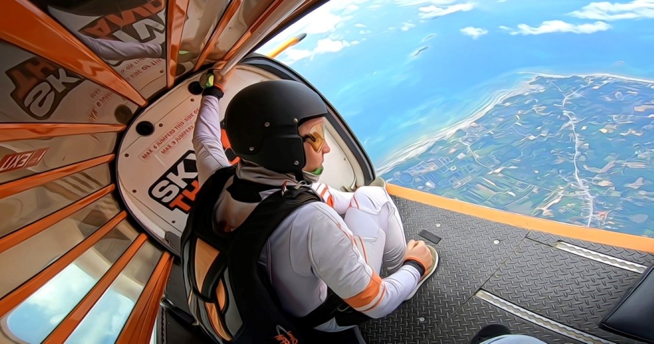 Skydiving in Thailand