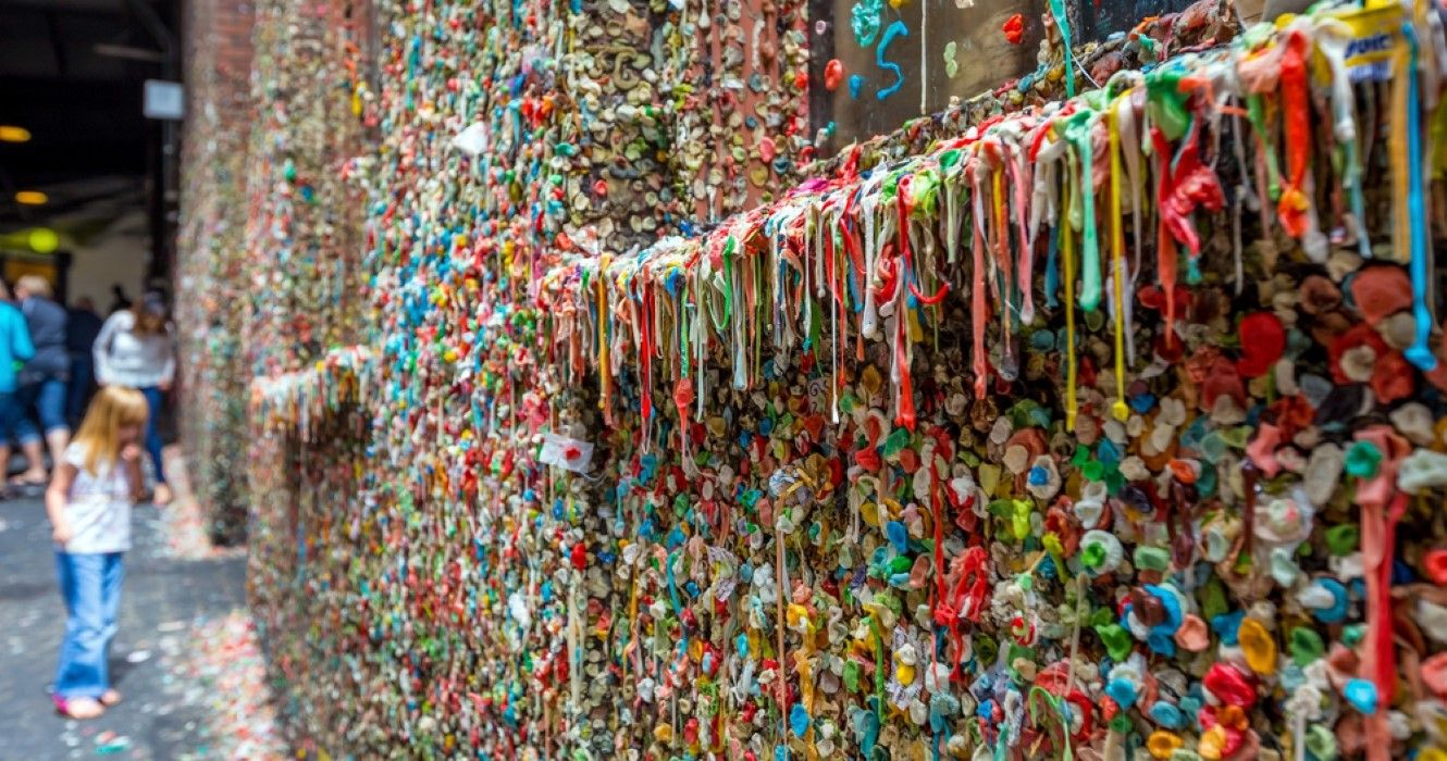 The Market Theater Gum Wall in downtown Seattle