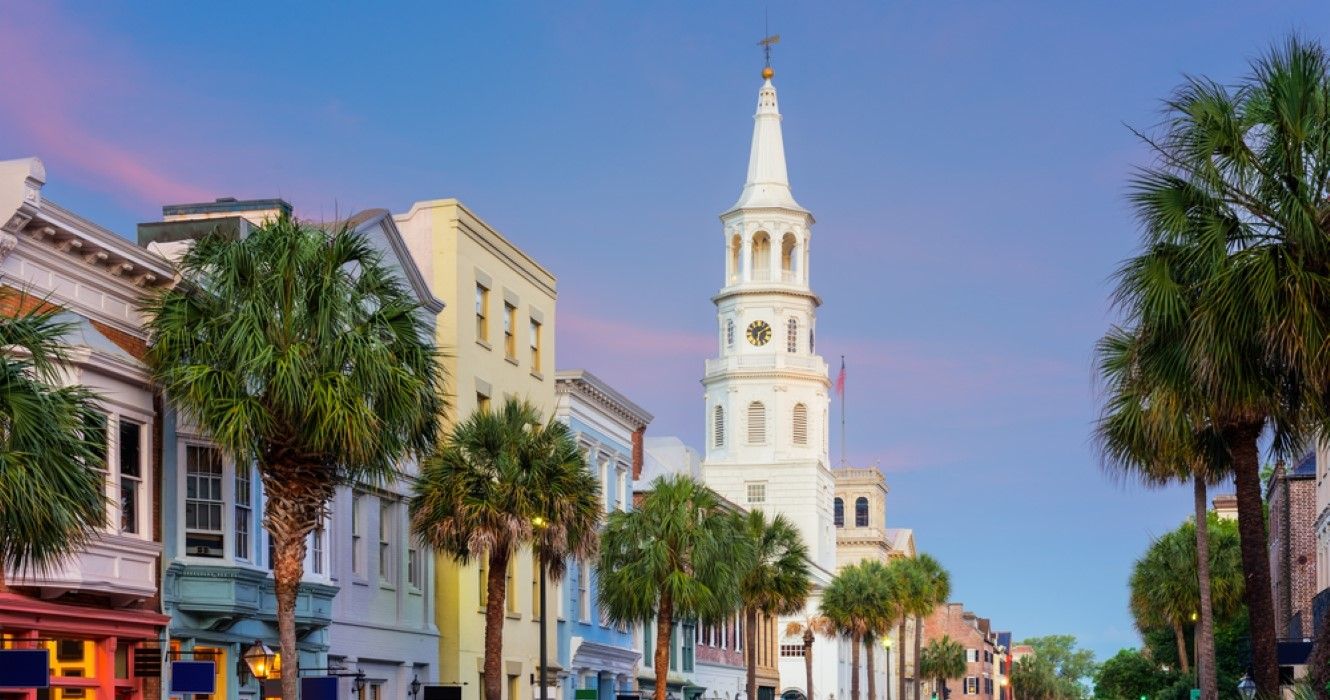 Charleston, South Carolina in the French Quarter