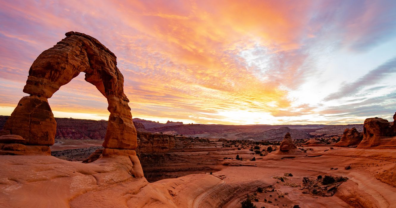 Delicate Arch in Arches National Park, Utah